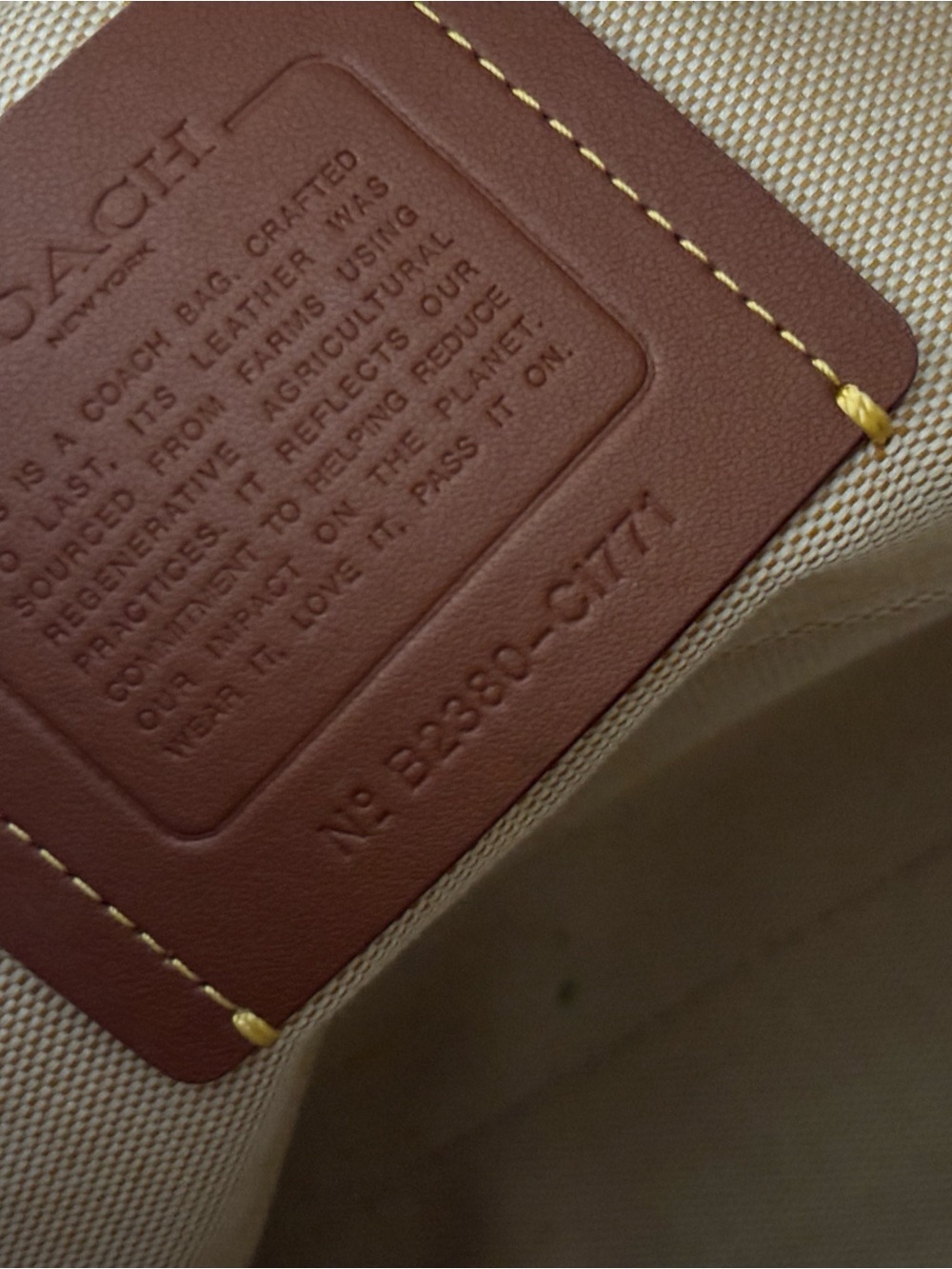 Coach Rogue 39 in Black/Gold Pebbled Leather - Picture 14 of 16
